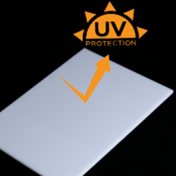 Folha de bloco UV de policarbonato de alto desempenho