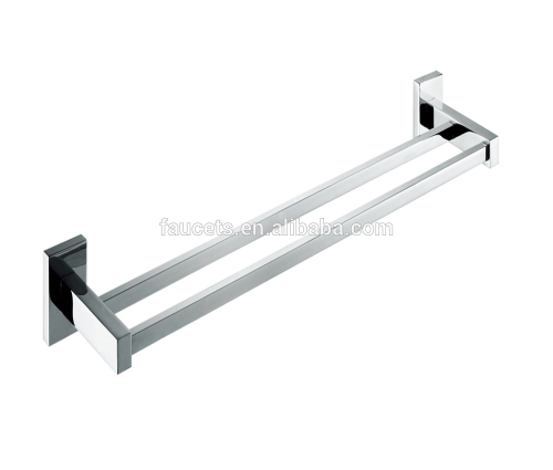 Brass Bathroom Accessories Double Towel Bar