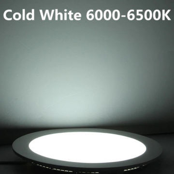 15W ROUND RECESSED LED PANEL LIGHT