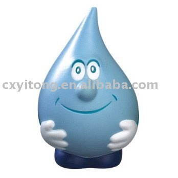 water drop man Anti Stress Ball