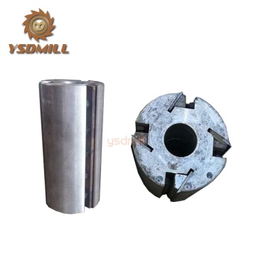 Woodworking Four Side Moulder Cutter Head with Flat Knife
