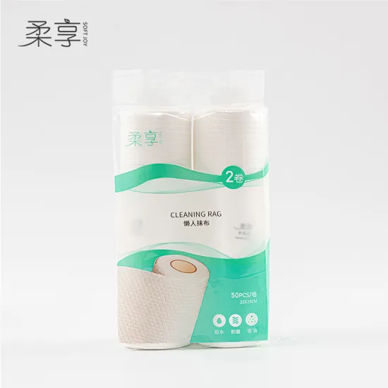 Polyester wood pulp convenient kitchen cleaning cloth