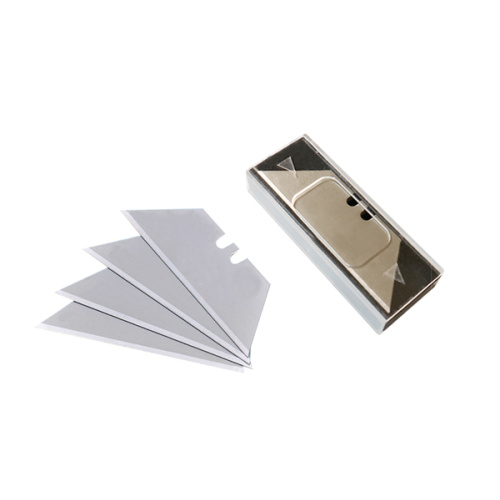 Trapezoidal Blade 10pcs Trapezoid Blade Heavy Duty Utility Knife SK5 Material T-Blade Factory