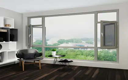 Aluminum Extrusion Profiles for Windproof, Soundproof Thermal Shield Windows and Doors