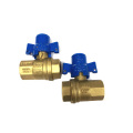 Brass Lockable Ball Valve with Aluminum Handle