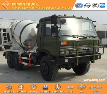 DONGFENG 6X6 trak pengadun konkrit tentera