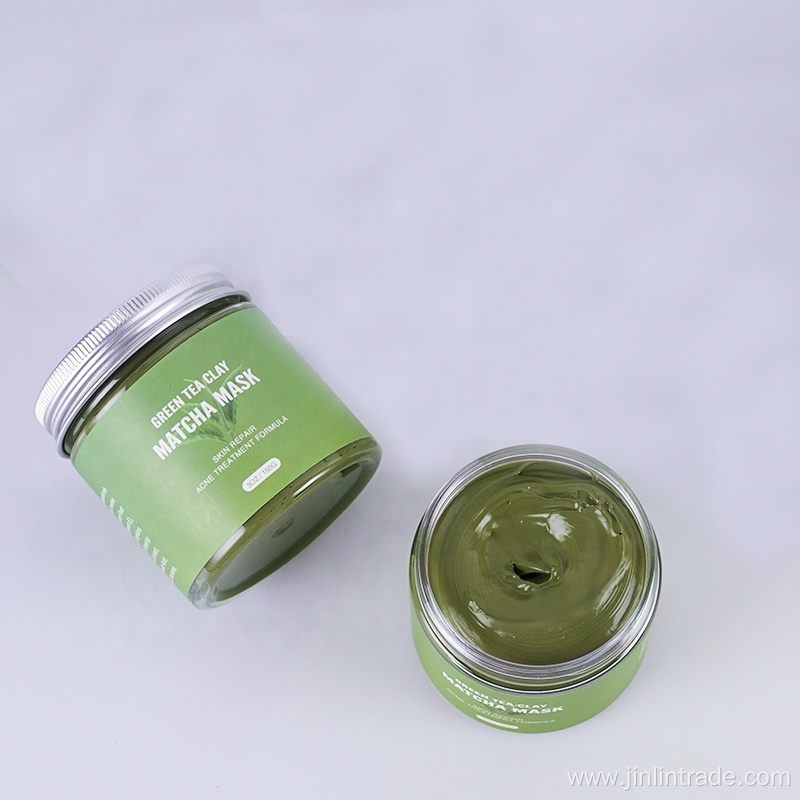 Customized Face Green Tea Matcha Mud Clay Mask