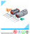 wholesale waterproof auto wire deutsch connector DT04-4P DT06-4S