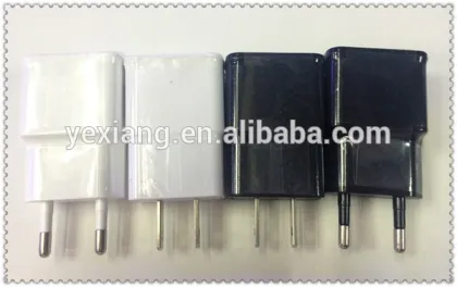 factory wholesale EU/US smart mobile phone charger for samsung quick charger