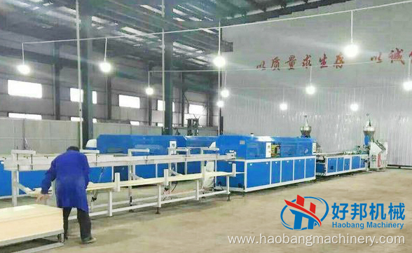 PVC WPC DOOR PANEL PROFILE PRODUCTION LINE