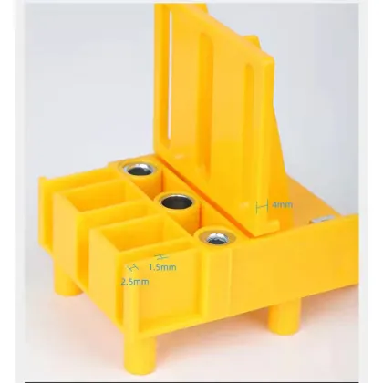 Dowel Hole Jig 6/8/10mm Woodworking Drill Locator for Board Link Woodworking
