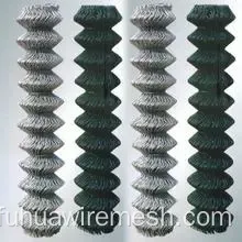 Siatka łącza łańcucha (powlekany PVC)