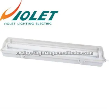 Fluorescent lamps fixture IP65 waterproof 2x18w 2ft
