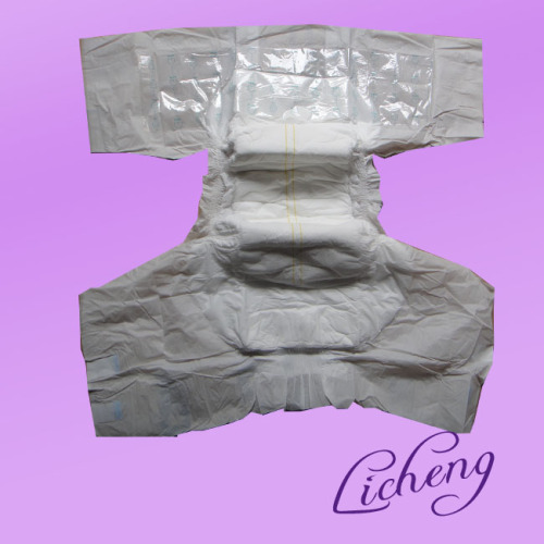 Super Soft Quality Adult Diaper with Wetness Indicator (LC003)