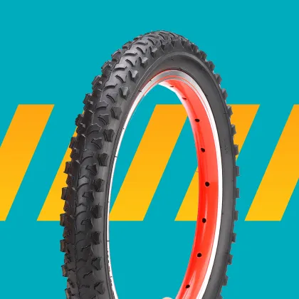 snow 16x1.95 bicycle tire white