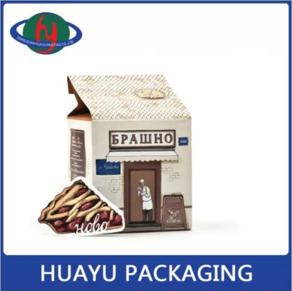 Popular Western-style Kitchen Ingredients Kraft Paper Packing Box
