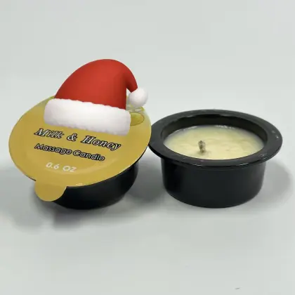 Pain Relieving Custom-Scented Soy Wax Massage Candle