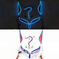 Tassel Bell Light Up Fox Cosplay Mask