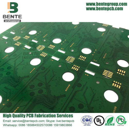 2-layers Prototype PCB FR4 Tg135 PCB ENIG 3U