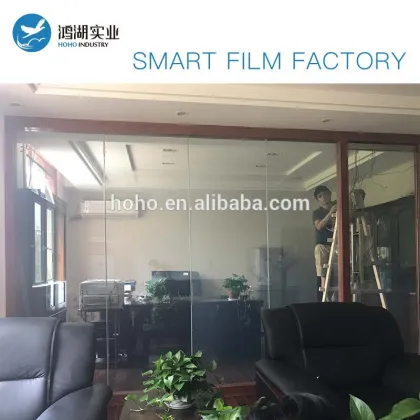 Self-Adhesive Switchable PDLC Film Decorative Films