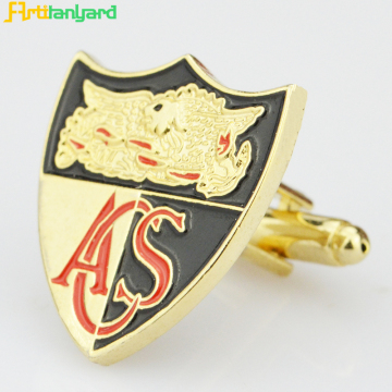 Zinc Alloy Enamel Cufflinks For Men