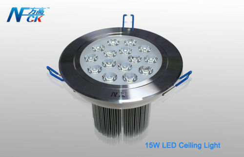 240 Volt 15w / 18w Led Recessed Ceiling Lights , 1200lm / 1300lm Led