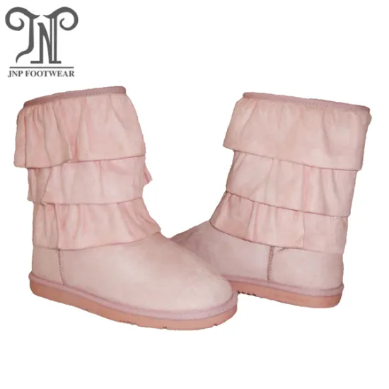 Girls Nice Pink Boots Childrens Wear for Kids