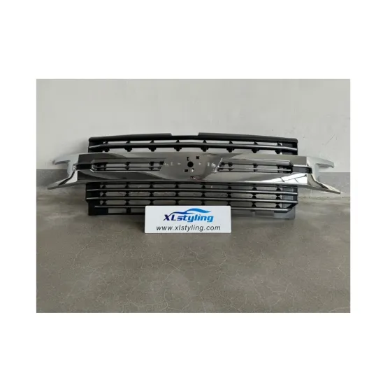 Electroplated Chrome Front Grille for Chevrolet Silverado 1500 2019 Facelift
