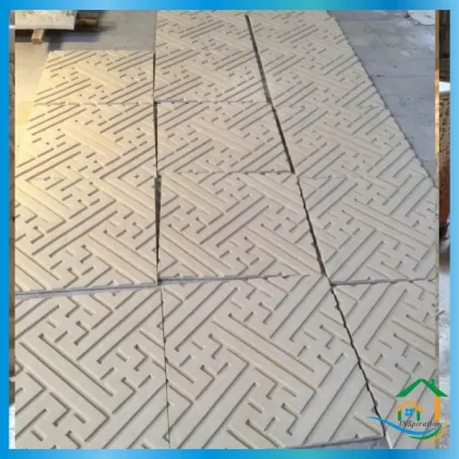 Cast stone royal wall decoration