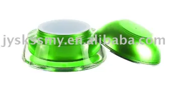 Colourful Acrylic Jar Cosmetic Container Cream Jar