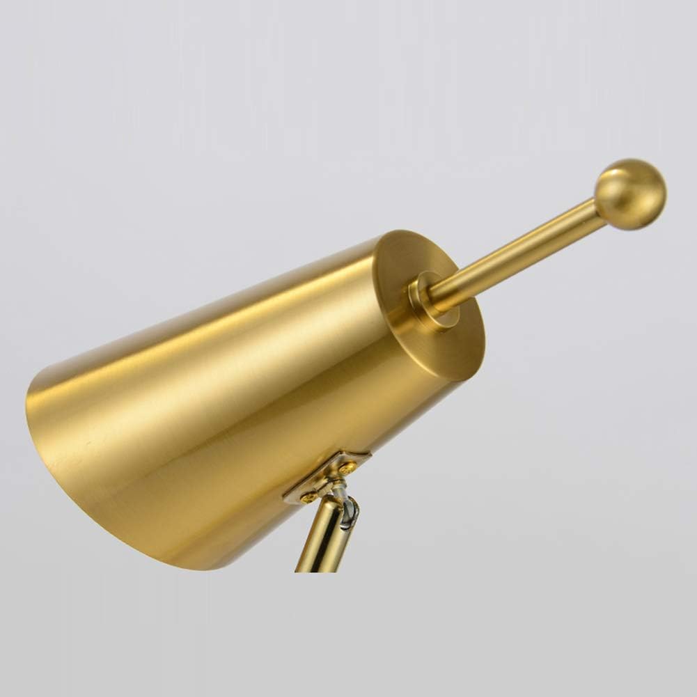 Sleek Brass Table Lamp with Dimmable Warm Light Options (5)