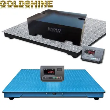 3T Electronic Platform Weighing Used Truck Scales - DigiWeigh 2000kg Floor Scale for Sale