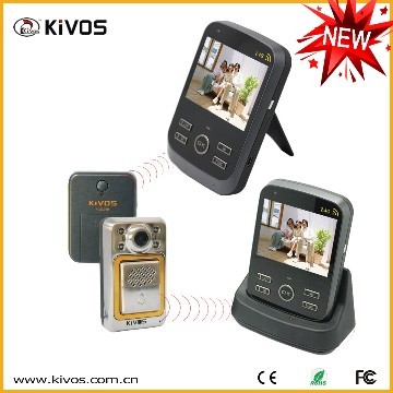 KIVOS Best Selling High Reputation Wireless Peephole Door Phone Commax