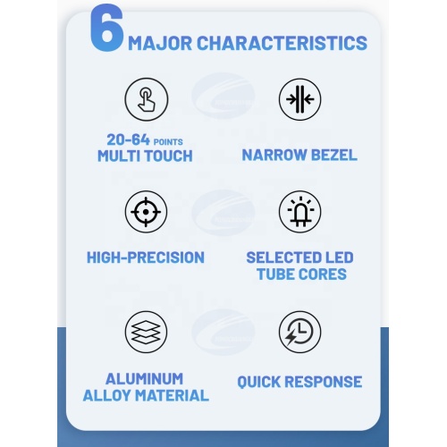 86 inch interactive whiteboard infrared touch frame