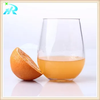 10 OZ customized plastic wine glasses