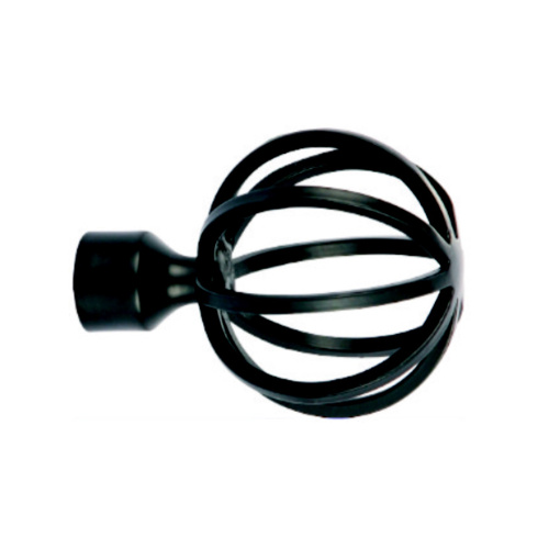 Twisted cage head Curtain Rods