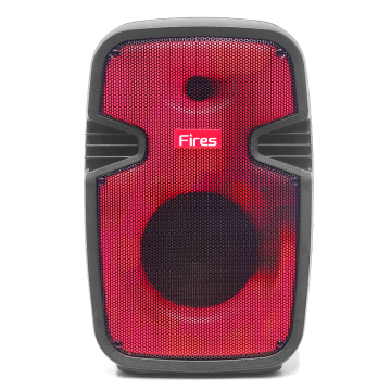 8 Pulgadas Altavoces con LED Light para DJ, Karaoke y Con Microfono