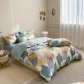 Cotton Sateen Hotel Home Bed Sheets Bedding Set