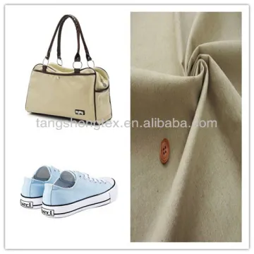 Recycled polyester canvas fabric for shoes and bags/rpet cavans fabric