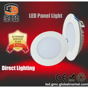 Direct lighting recessed direct lighting panel light