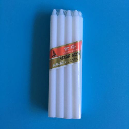 Pillar Shape Flameless Bright White Candle