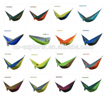 Factory price parachute hammock with multi color