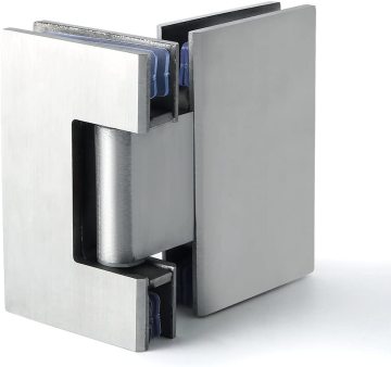 Khung cửa kính 180 độ Kẹp vòi sen: Bản lề trục hạng nặng cho cửa không khung nhôm