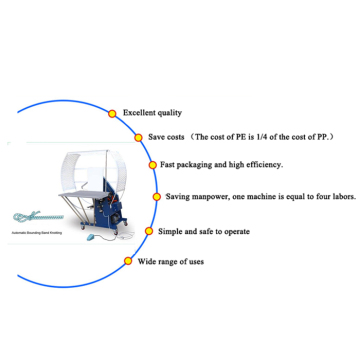 Low Cost Semi-Automatic Box Strapper Packaging Machine