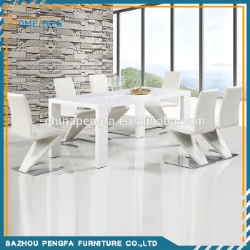 Wood table furniture set dinner tables and chairs for restaurant