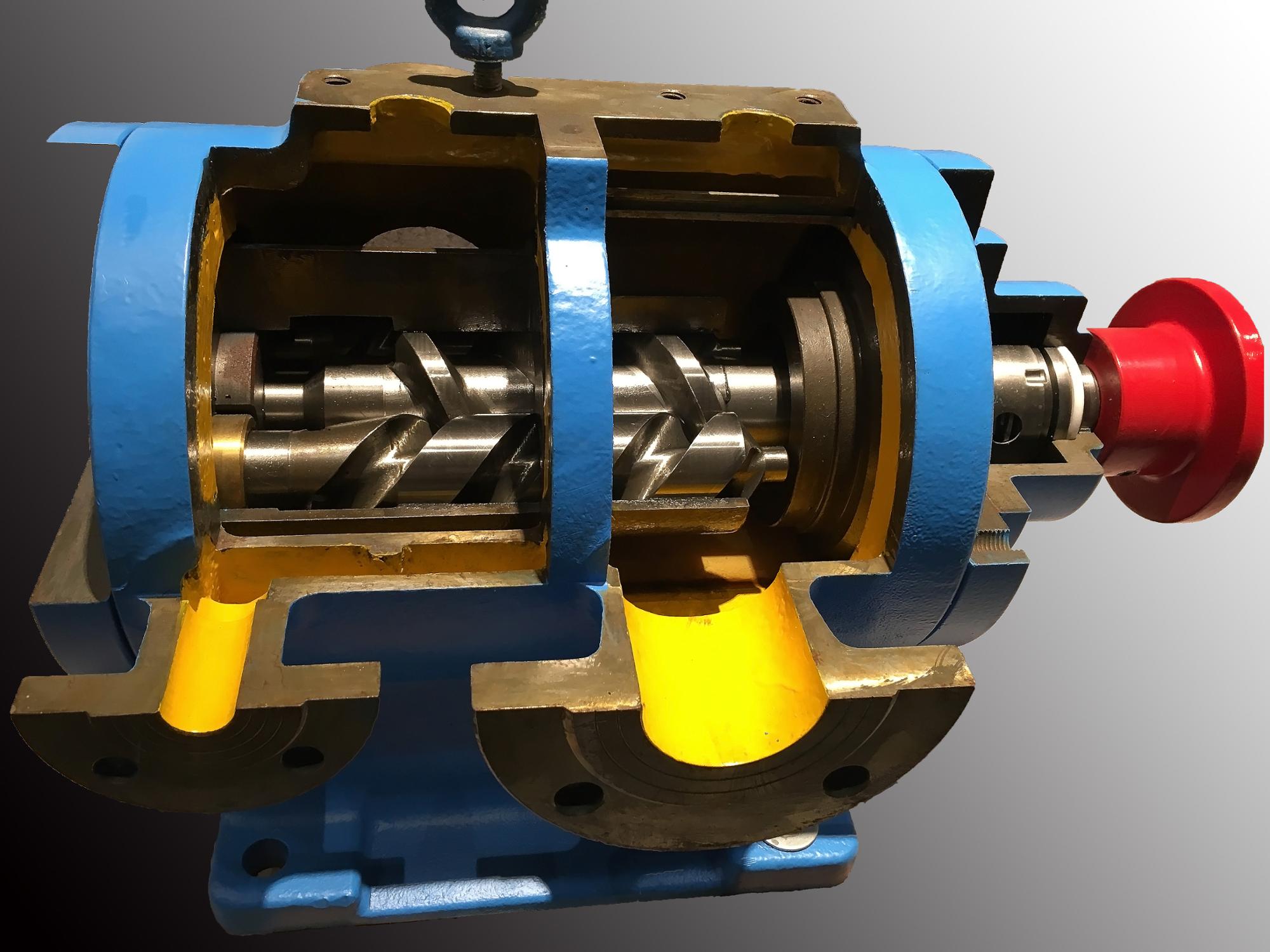 3qgb Bitumen Pump 2 Inch Three Screw Pump For Asphalt And Oil With ...