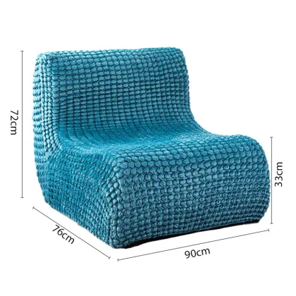 Customize Lazy Bedroom One Piece Corner Sofa