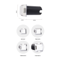 4W square side emmitting inground lighting