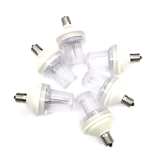 E17 C9 Outdoor LED Bulbs - Xenon Strobe Lamp with LED Flash