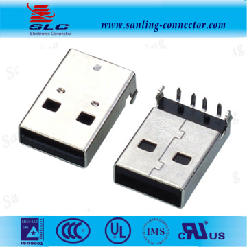 slim Dip Right ANgle A/F magnetic USB Connector